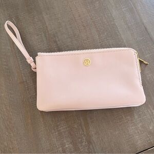 lululemon Pink Wristlet Bag
